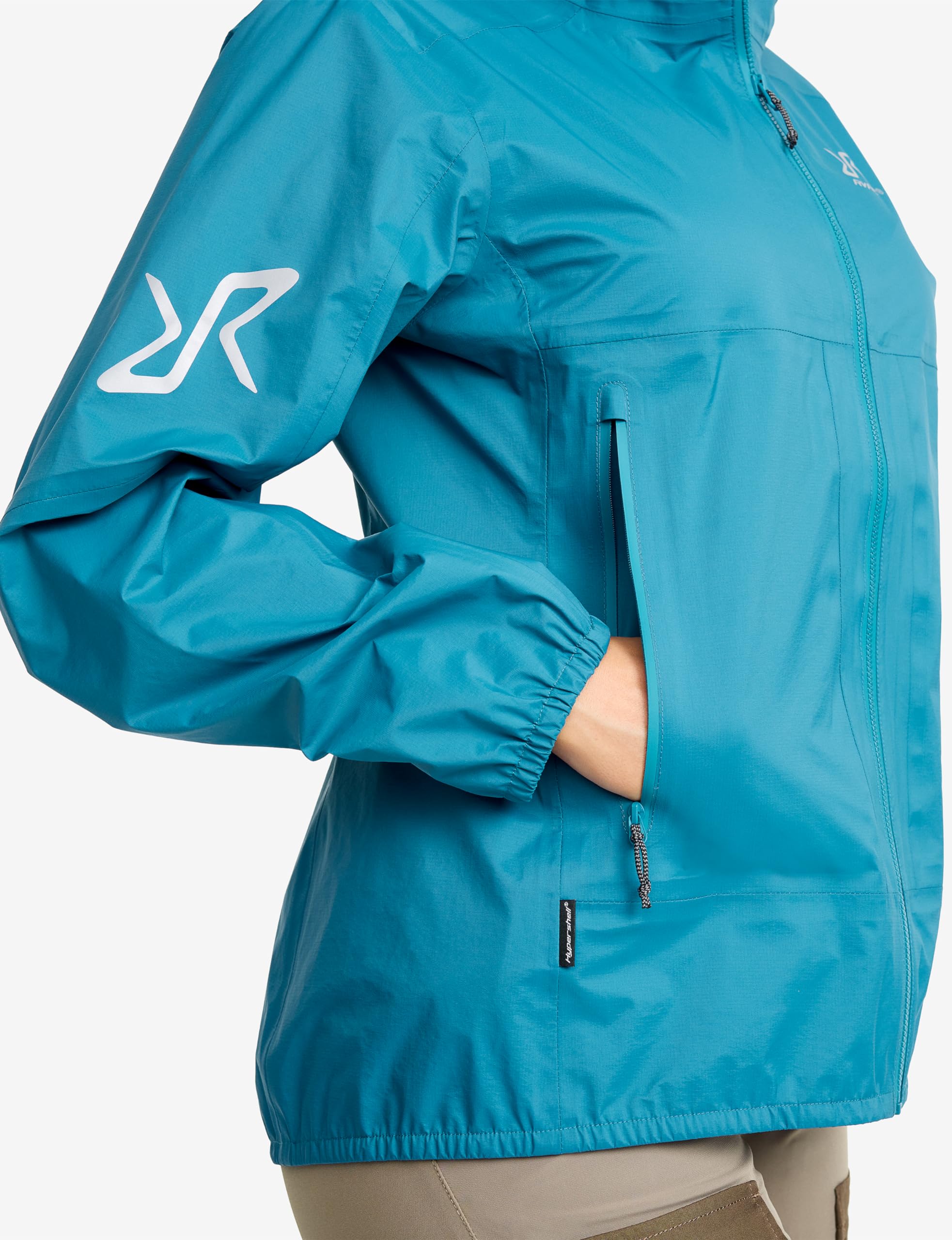 RevolutionRace Arcade 3L Lightweight Jacket für Damen, Wasserdichte Jacke, Packbare Windjacke für Wanderungen und Outdoor-Aktivitäten