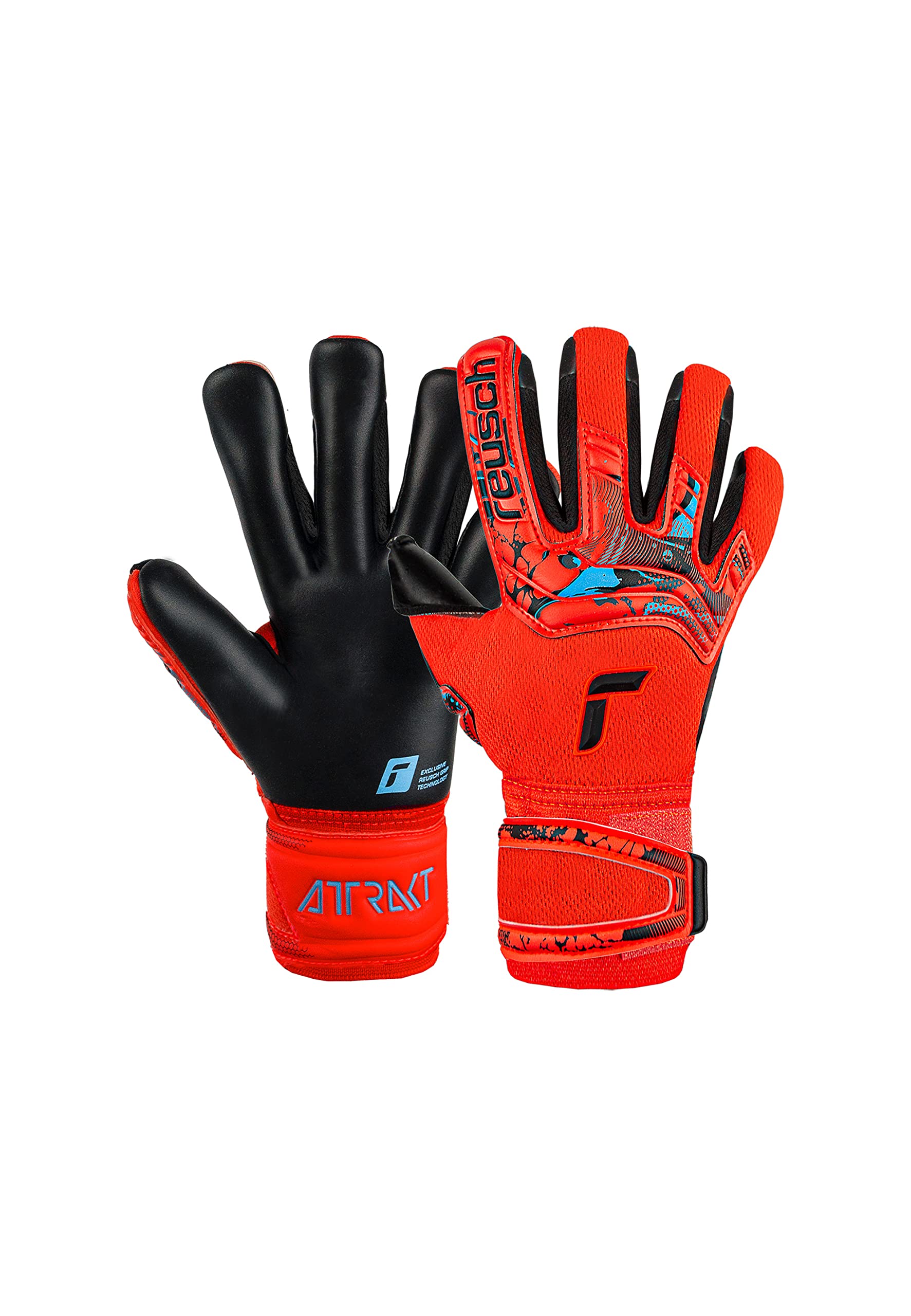 Reusch Guanti da Portiere Attrakt Duo con Eccellente Aderenza, Unisex Adulto