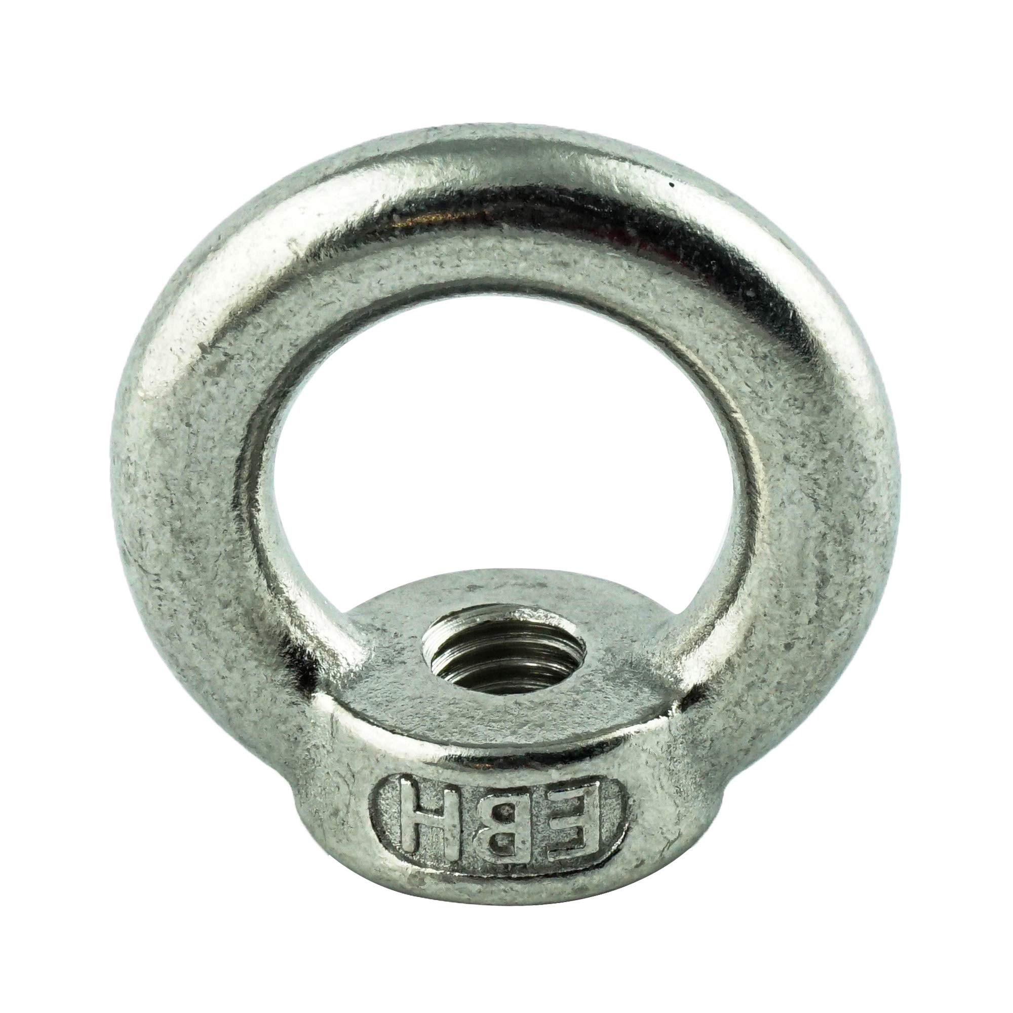 AGBERG M20 (5 unidades) Tuercas anulares fundidas y pulidas - Acero inoxidable VA A2 V2A - Tuercas anulares - Tuercas de ojal - similar a DIN 582