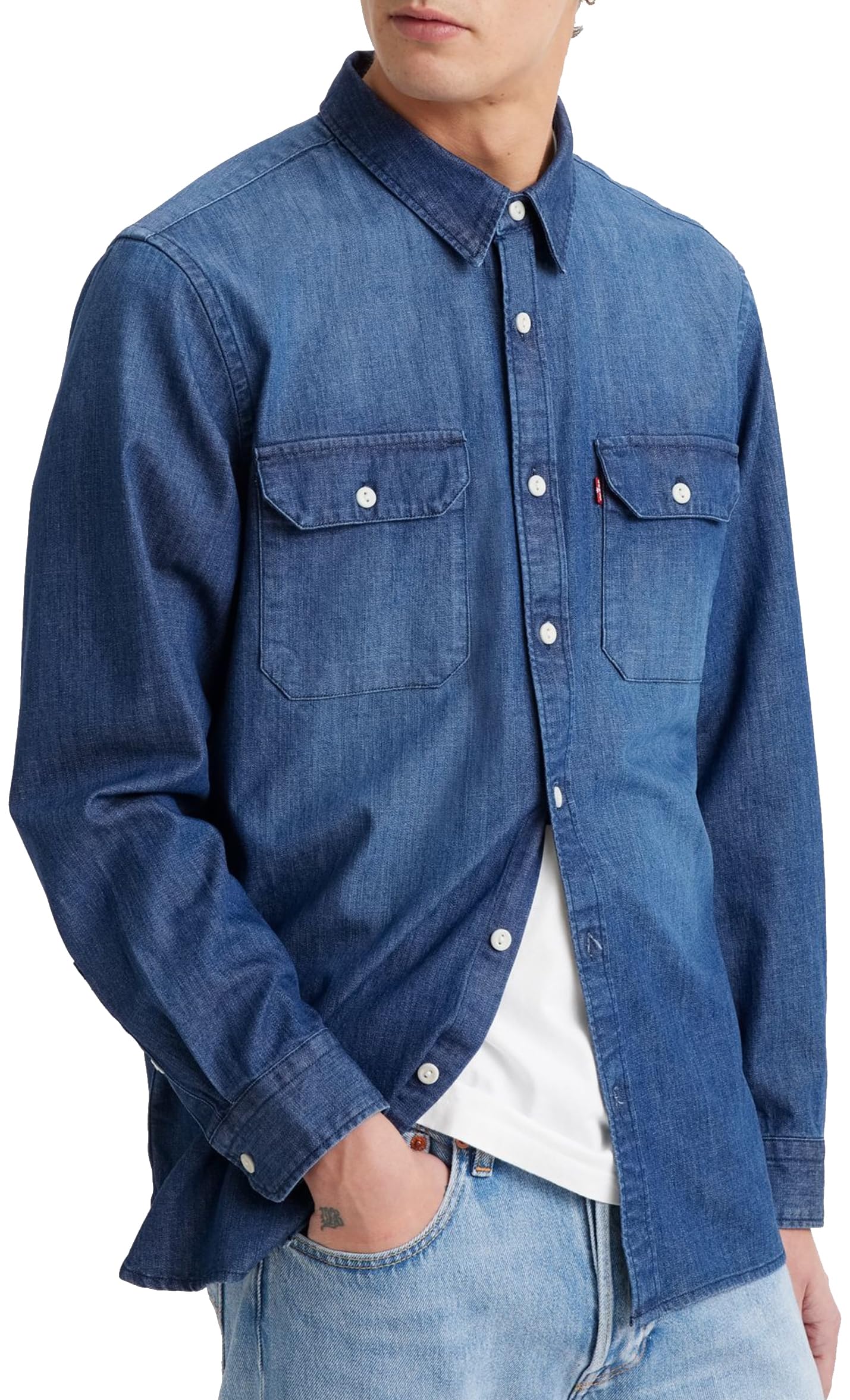 Levi's Jackson Worker Camicia Uomo (Pacco da 1)