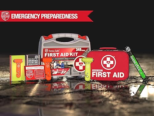 Miniatura 7 de Swiss Safe - Martillo de emergencia 5 en 1 para coche