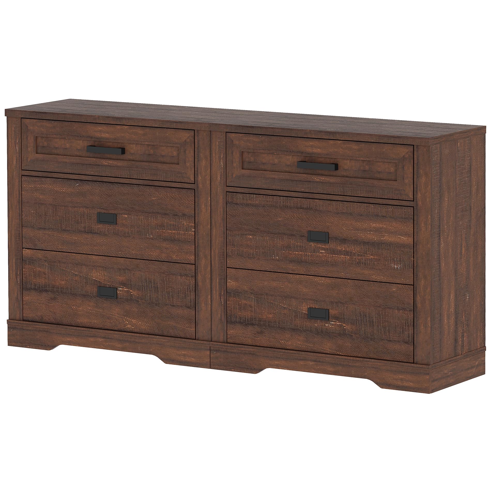 ikea 6 drawer dresser brown Moe's Home Round Dresser in Light Brown (30