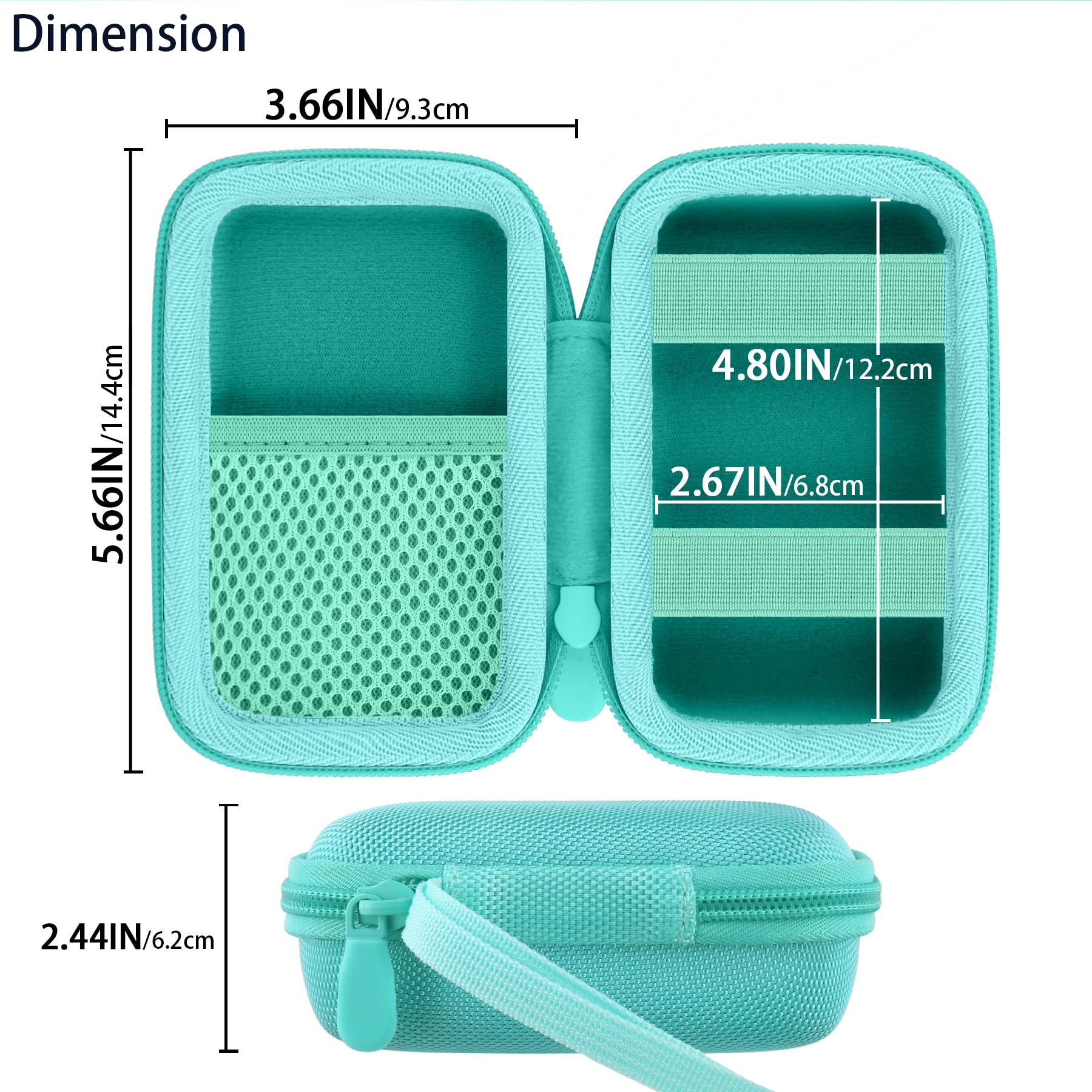 Custodia Protettiva Per Anker MagSafe 3-in-1 Charger - Materiale EVA, Antiurto E Impermeabile | Solo Custodia - Foto 5