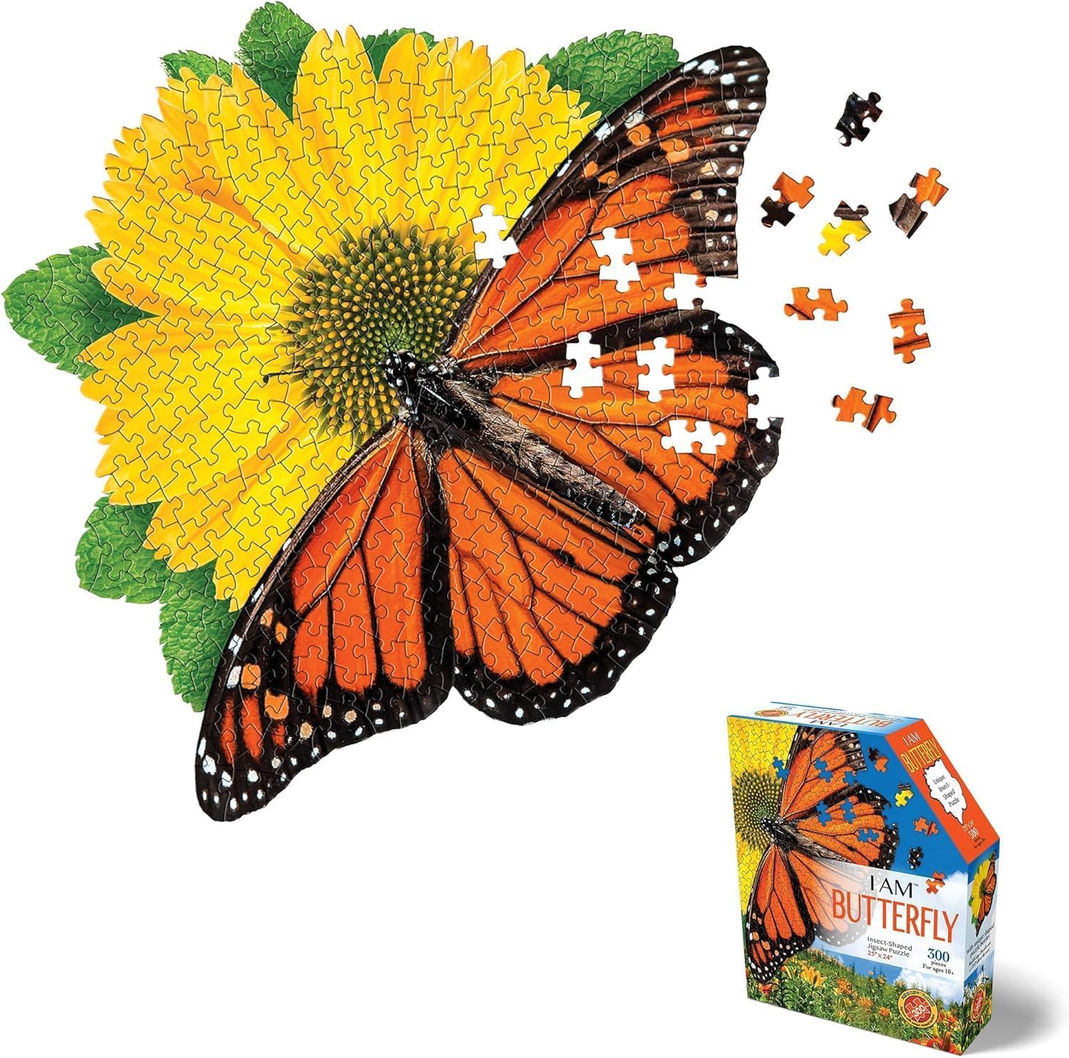 Amazon.com: Madd CAPP: I Am Butterfly - 300 Piece Puzzle - Insect
