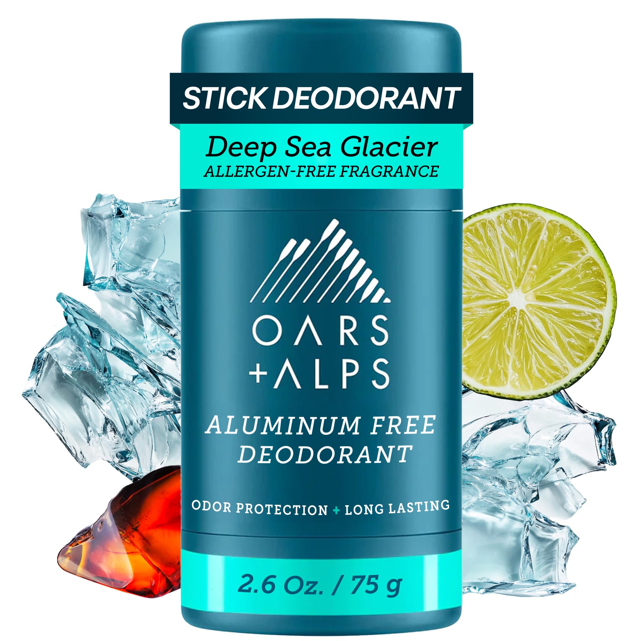 Natural Deodorant, Allergen-Free Fragrance, Aluminum-Free, Alcohol-Free, Fights Odor. 2.6 oz