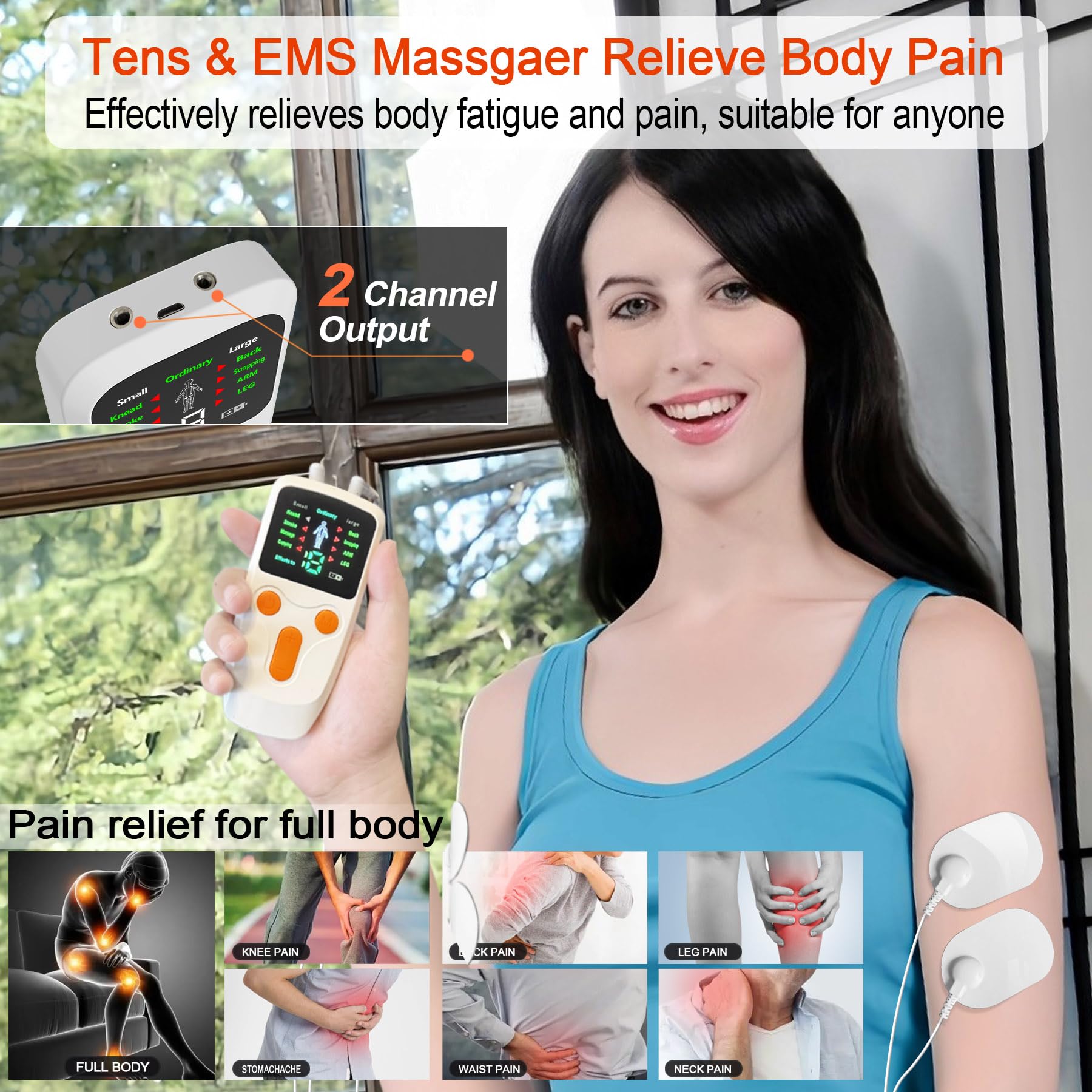 TENS Unit Muscle Stimulator - Pain Relief -3 TENS Unit Muscle Stimulator - Pain Relief -3
