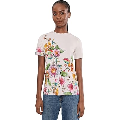 Johnny Was The Janie Favorite Short Sleeve Crew Neck Tee-Orl orlaya