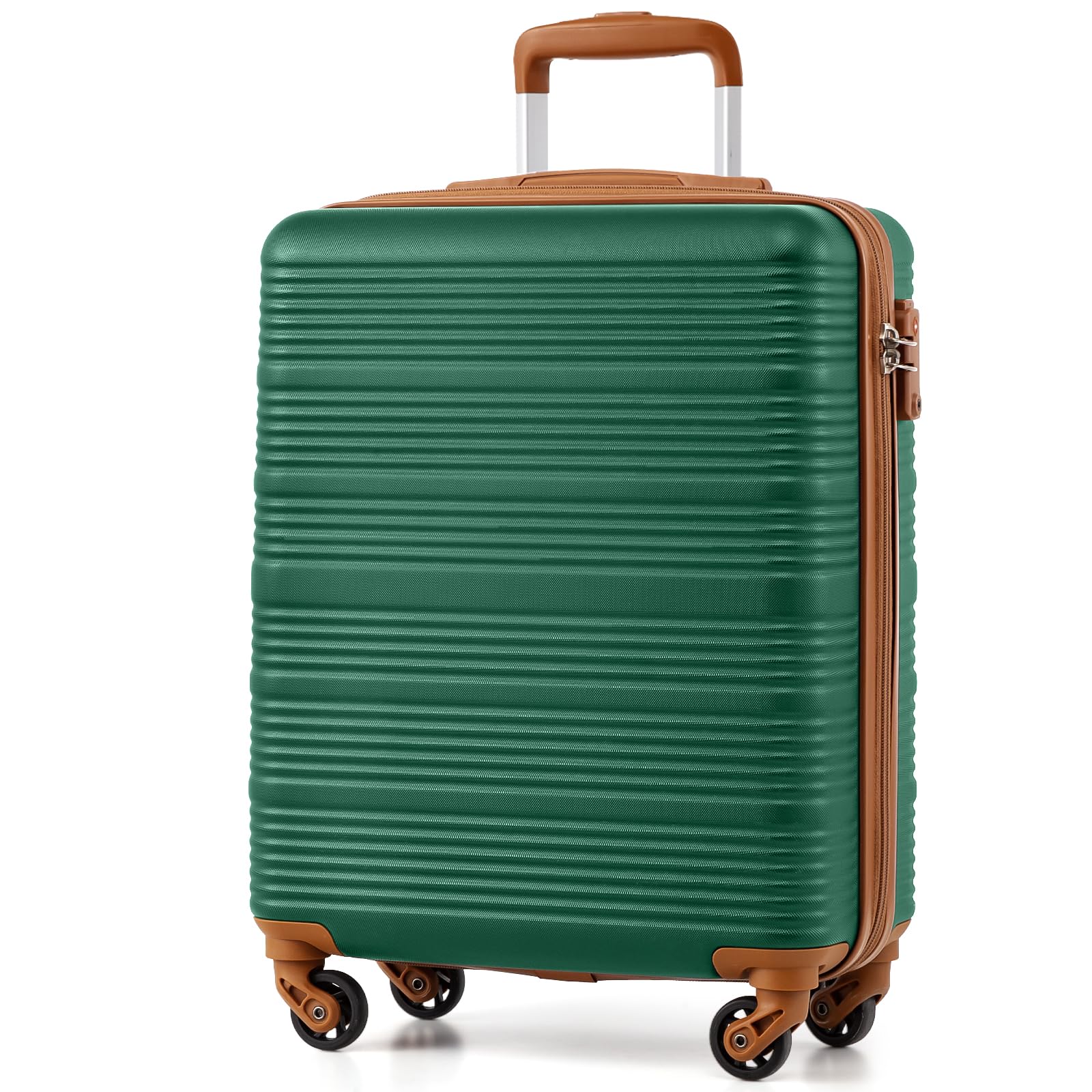 COOLIFE Kabinenkoffer 55X35X20cm für Ryanair Fluggesellschaft Handgepäck Kabinengepäck Hartschlagenkoffer Leichtgewicht mit TSA-Schloss und 4 Spinner-Rädern