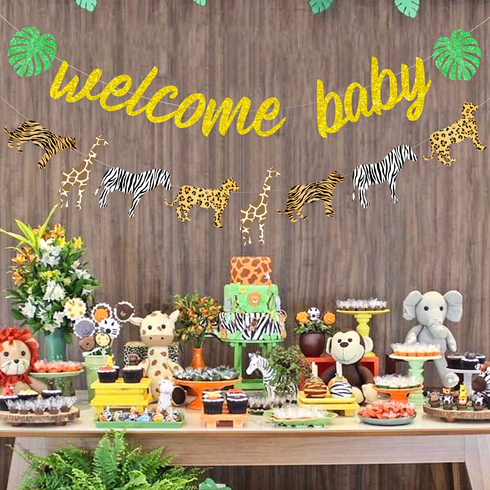 Cheetah Print Baby Shower Theme
