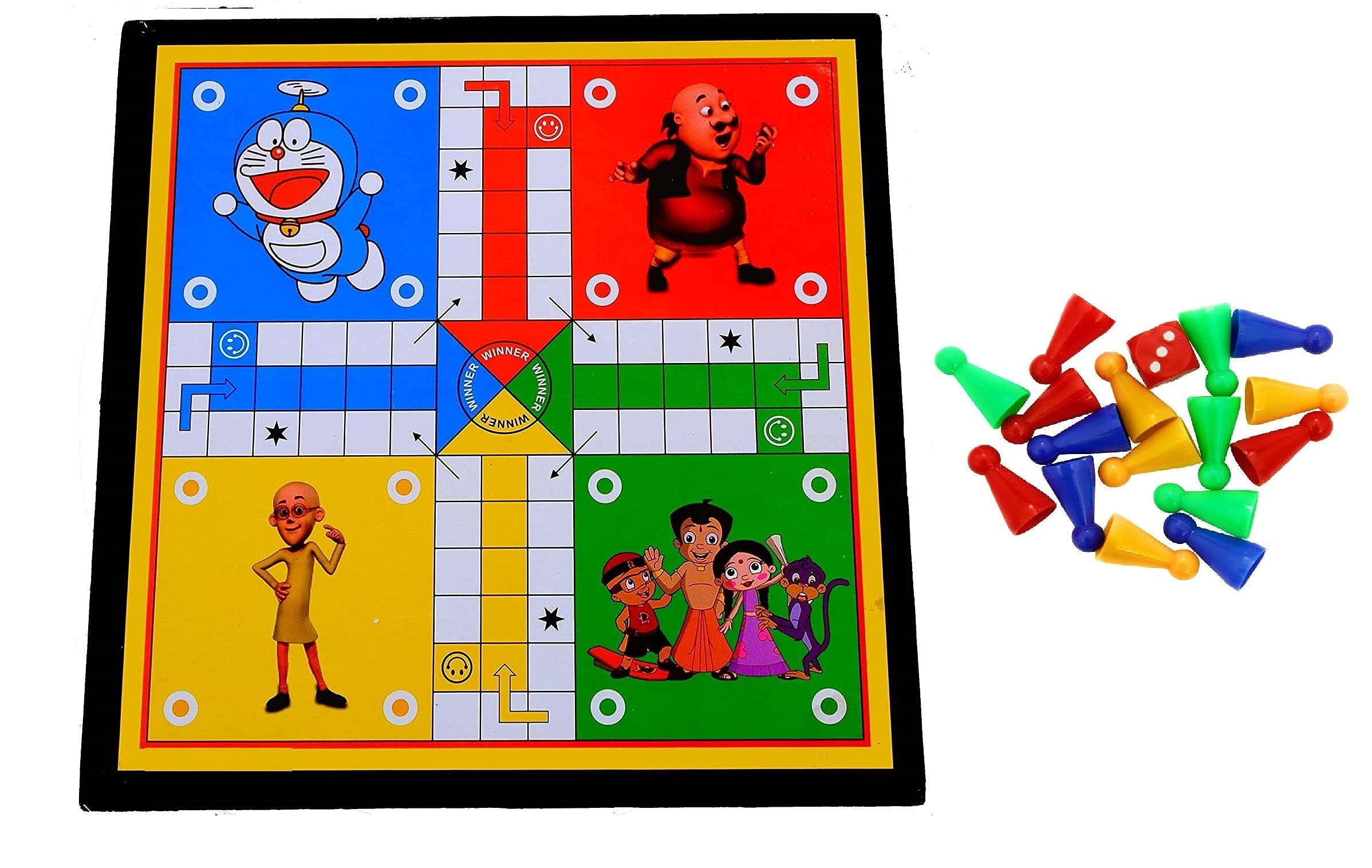 Top Team Wooden 2 In 1 Ludo With Snakes And Ladders Travel Board Game With Coins (Ludo With Snack Ladder 30 X 30 Cm.), kids, Multicolor (B09CDNM4LX) Amazon Price History, Amazon Price Tracker
