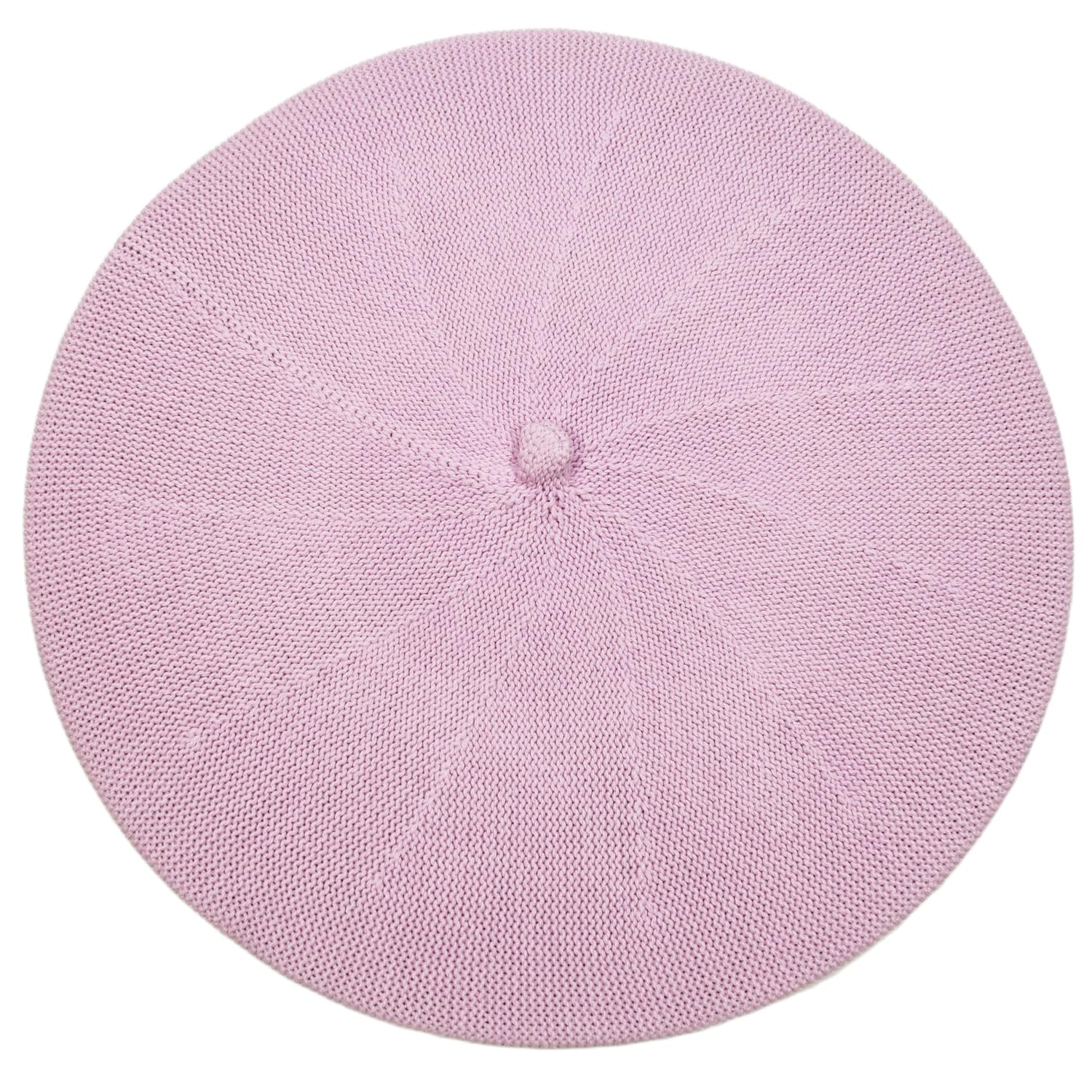 MELEGARI Bonnet Basque Femme | 100% Coton | Sofia Beret | Printemps Été