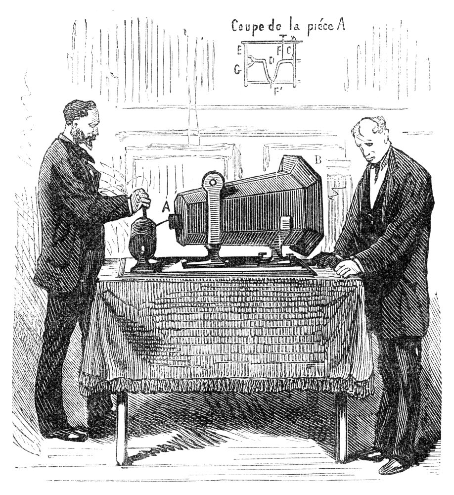 Amazon.com: Phonautograph C1857 Na Demonstration Of The