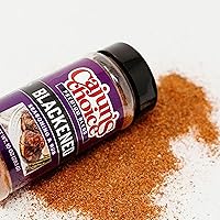 Vista 9 de Cajun Choice - Condimento ennegrecido de 10 onzas (paquete de 1) – Uso para asar o cocinar pescado, pollo, cerdo, bistec, verduras, hamburguesas