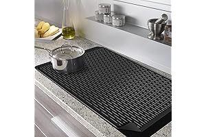 Golener Silicone Mat for Stove Top, Large Dish Drying Mat - 36.5" x 20.5"