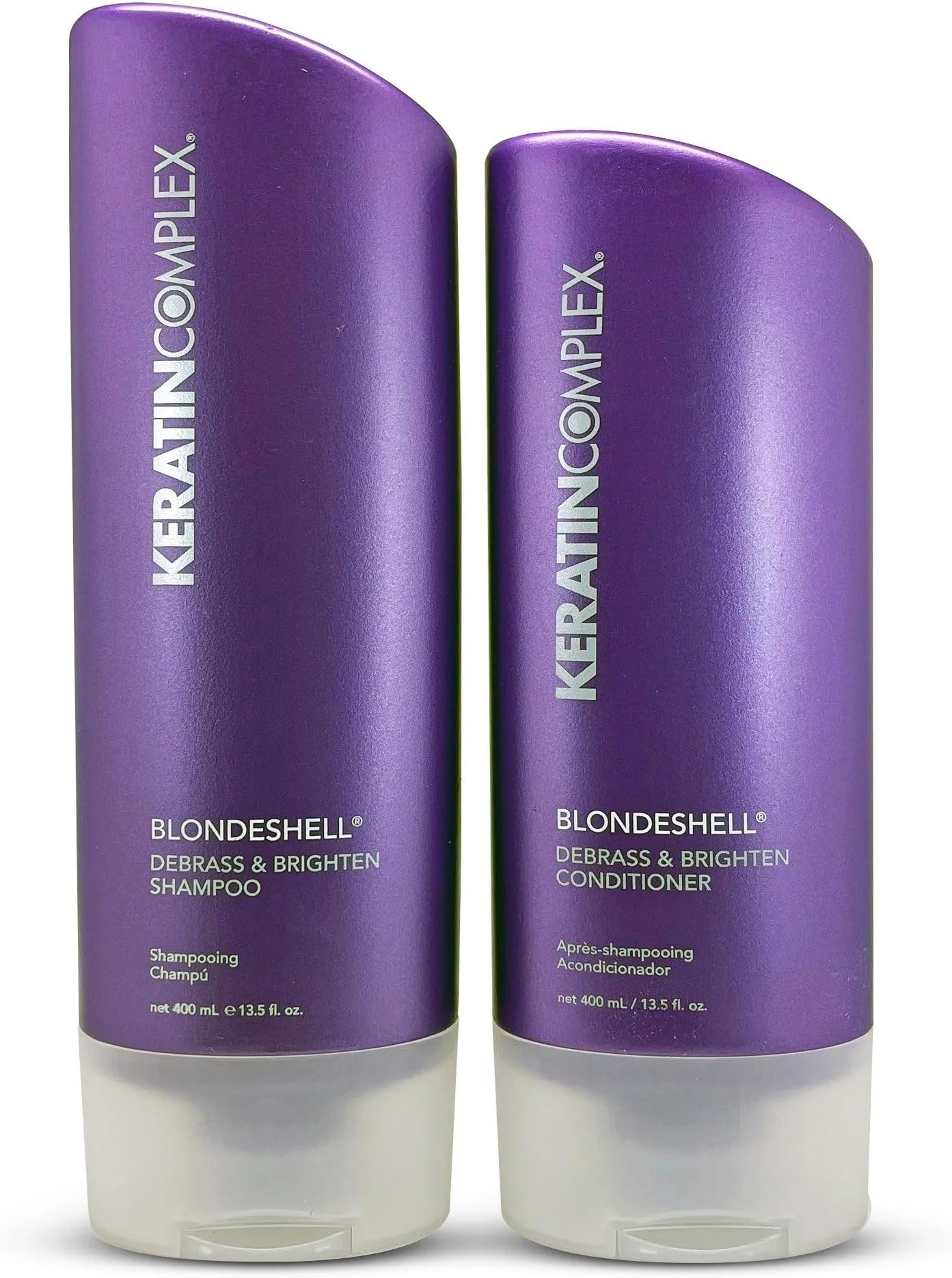 Keratin Blondeshell Complex Debrass and Brighten Purple