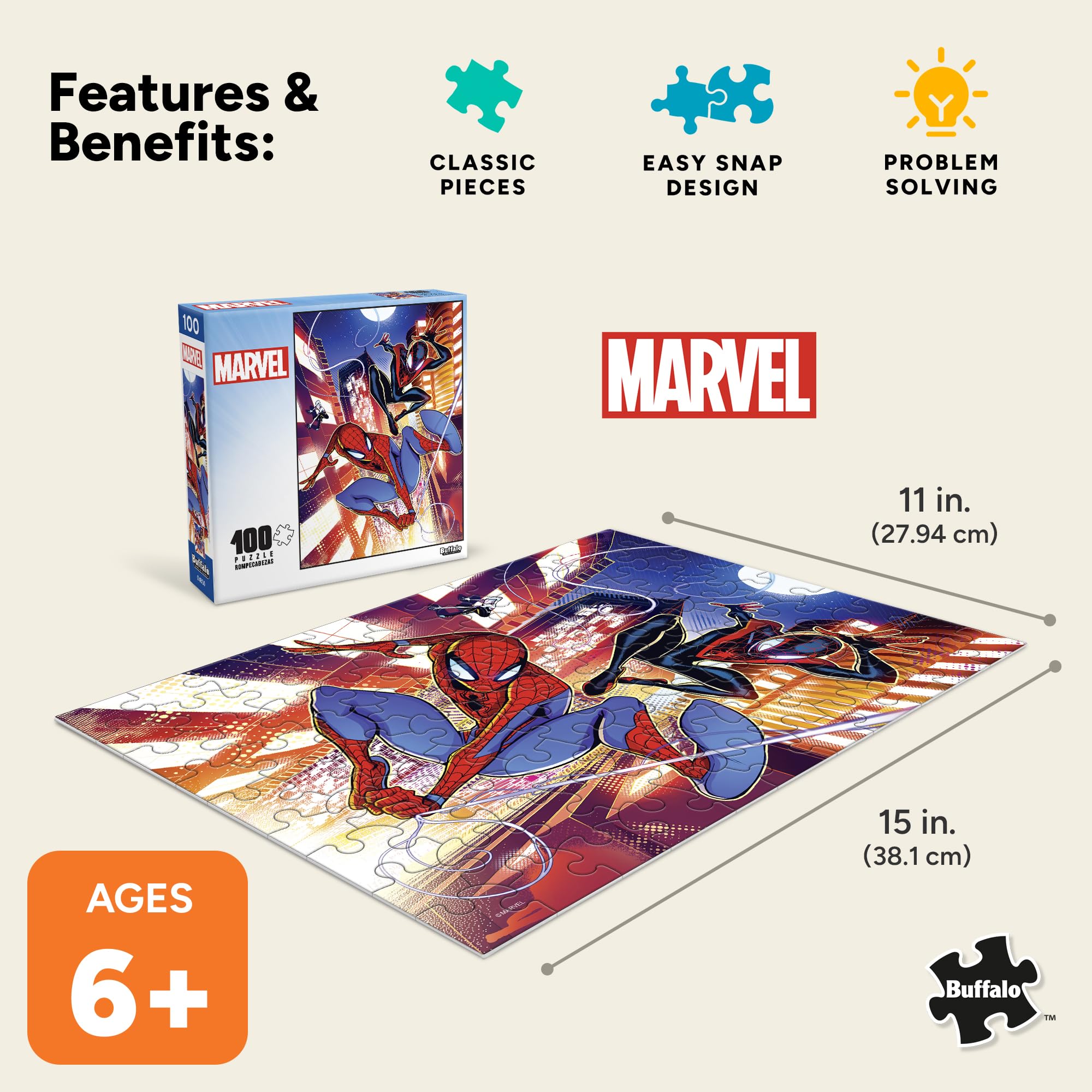 Amazon.co.jp: Buffalo Games - マーベル - アクション:スパイダーマン