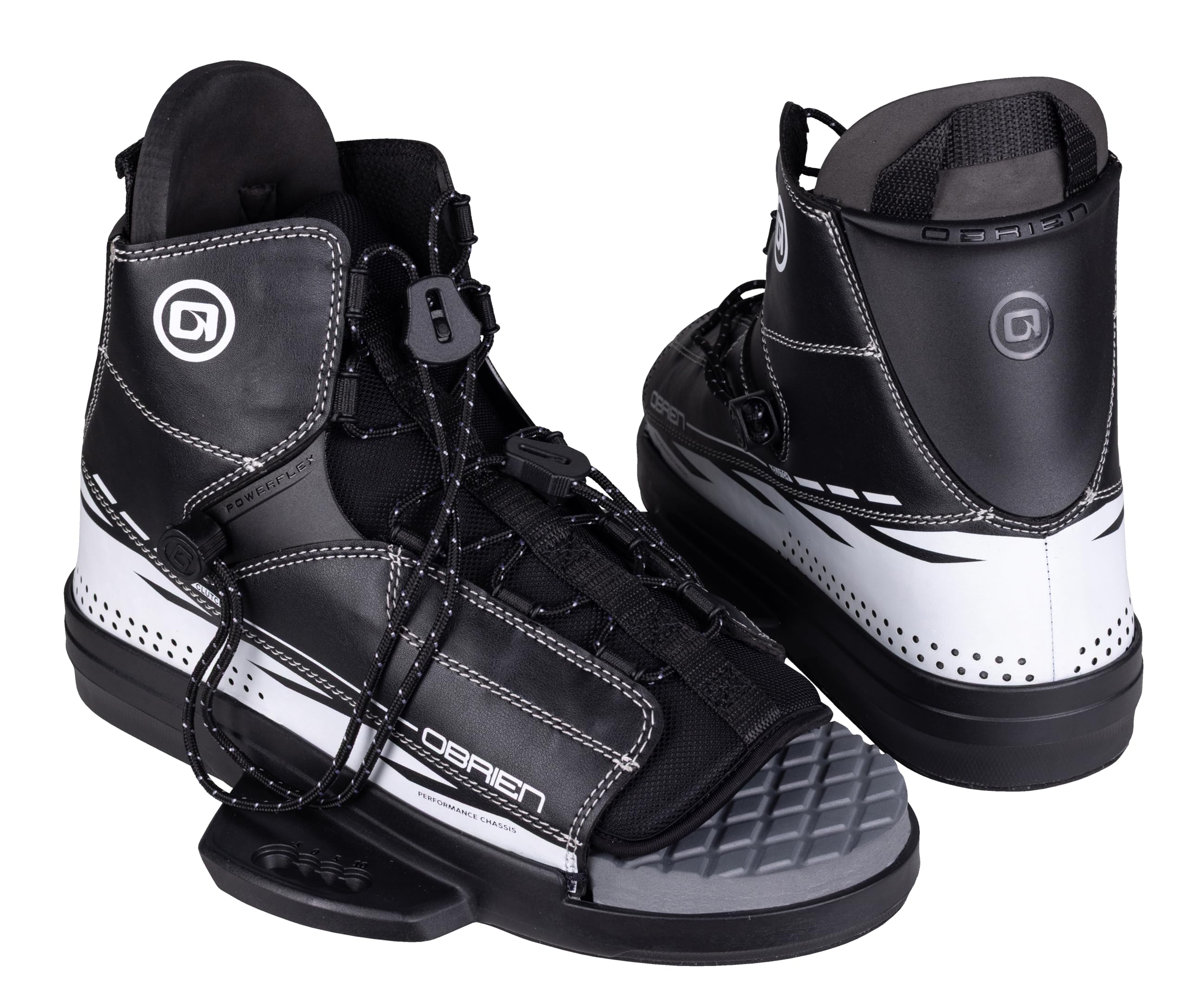 O'Brien System Wakeboard Paket montiert mit Kupplung mehrere Größen Bindungen