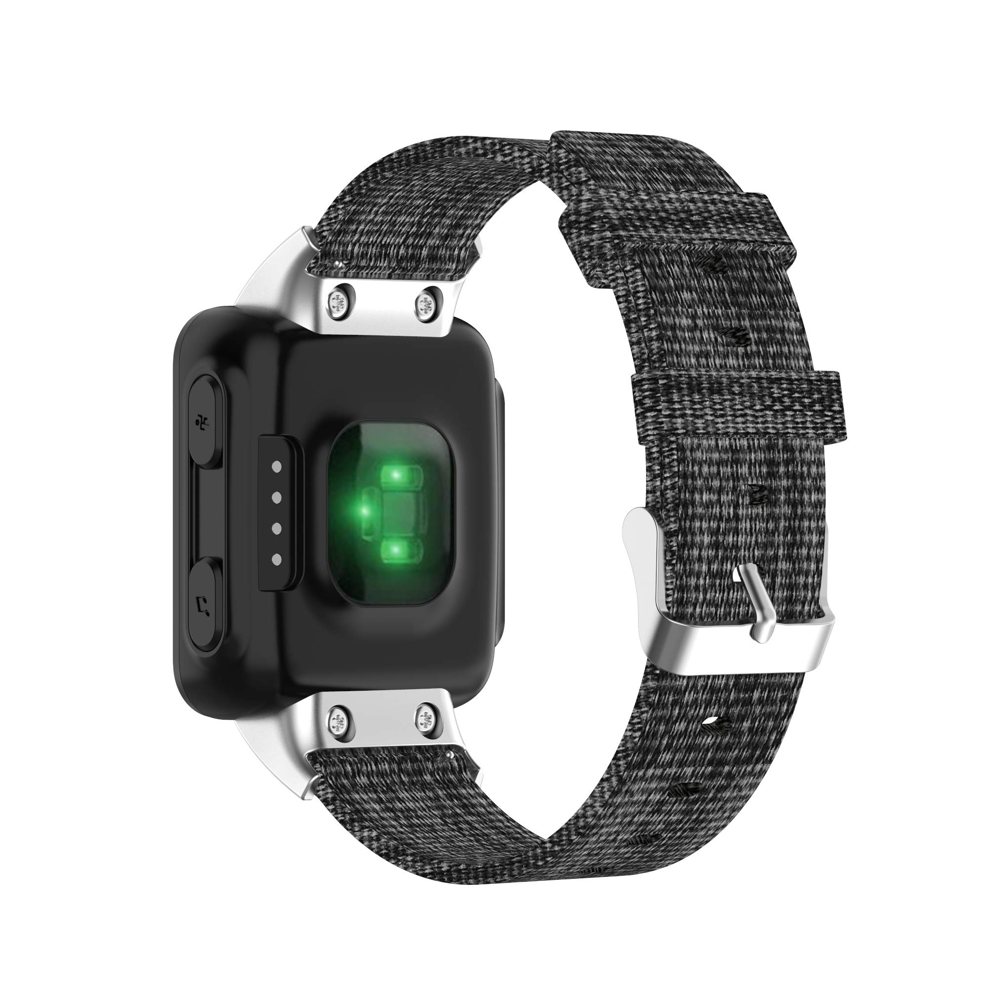 Yoktburu Watch Strap Compatible with Garmin Forerunner 35/30,Woven Nylon Strap Replacement Band for Garmin Forerunner 30/35 Smart Watch
