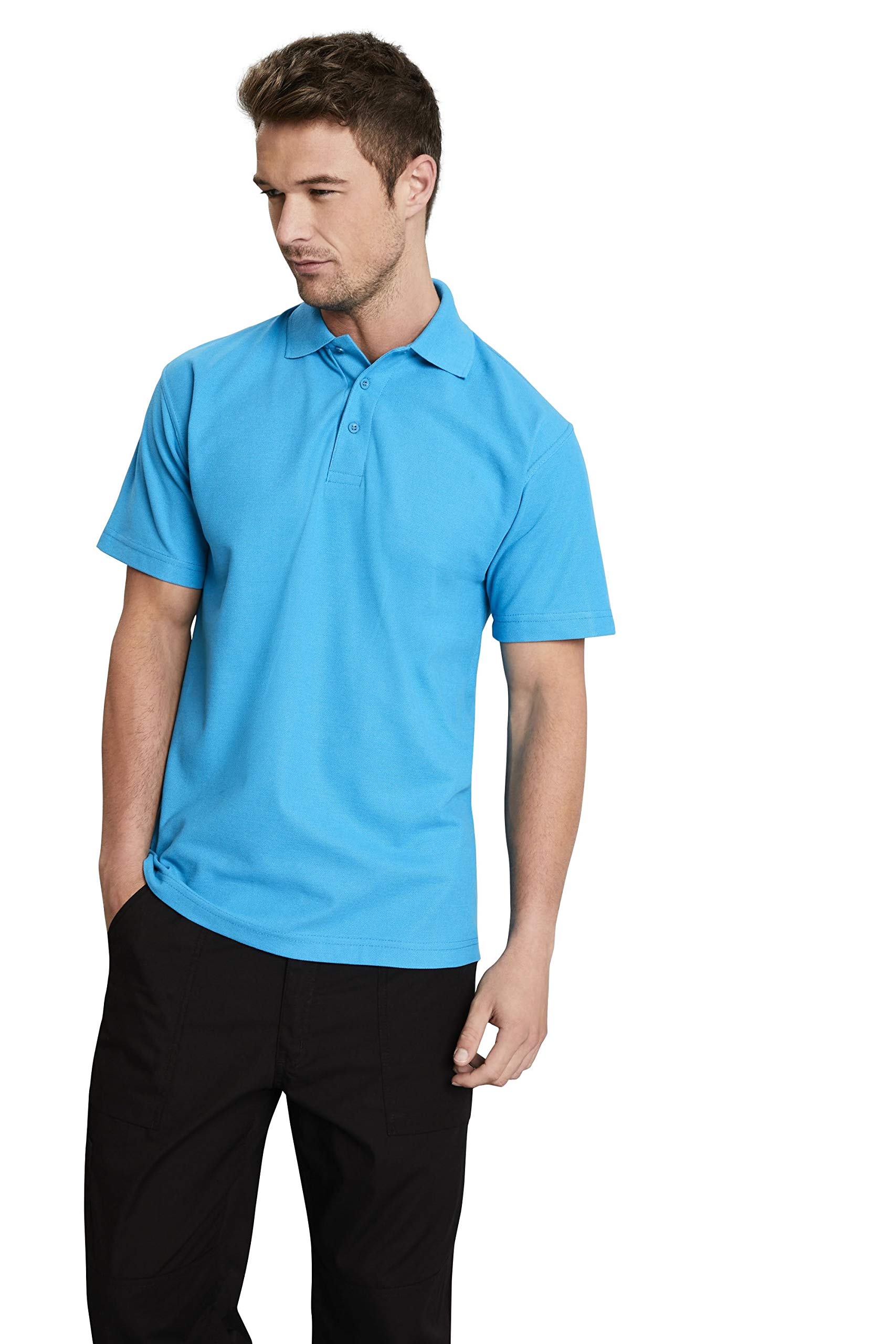 Uneek Clothing Men's Sapphire Blue Classic Poloshirt