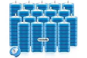144 Toilet Bowl Wand Disposable Toilet Brush Refills