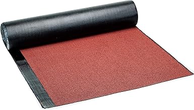 DSTOCK60 - 5 metre roll of red bitumen felt – Width 1m – Covers 5 m² - Cut by the metre - Waterproofing roof, kennel, caban... (5 m)