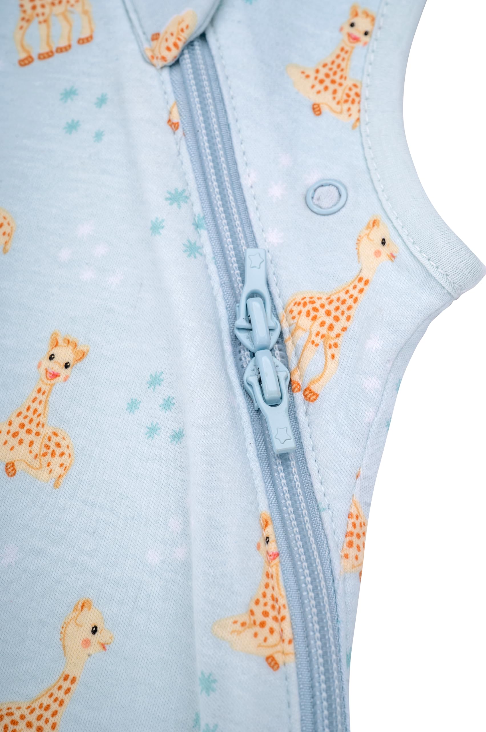 BlissSac Baby Schlafsack 1.0 TOG – Bio-Baumwolle – Ärmelloser Schlafsack für Babys 0–36 Monate