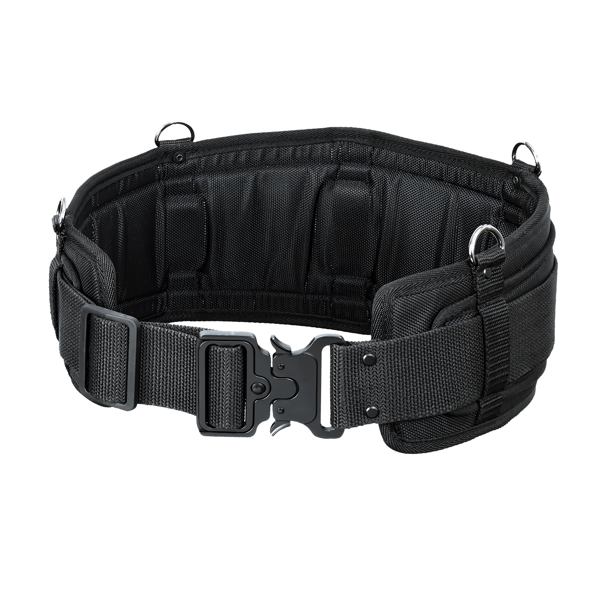 Apex Heavy-Duty Black Tool Belt with EVA Padded Back Support Size SMALL 28-32" - WG-APX69001S