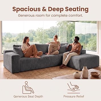 Boneless Couch Modular Sectional Sofa Cloud Couch