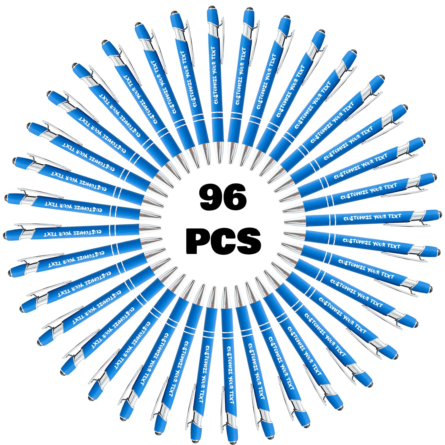 AIFLM Personalized Pens with Name in Bulk Up to 500 Pcs Engraving Ballpoint Pens Set with Your Name Text for Business,Graduation,Wedding,Birthday,Christmas โ image 1