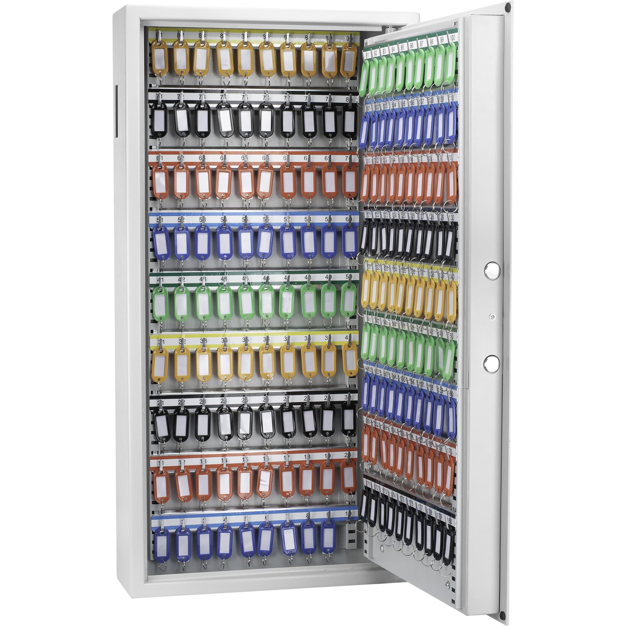 Barska Digital Electronic Keypad Wall Mount Key Safe Cabinet with Adjustable Shelves & Deposit Slot for Key Storage & Organization