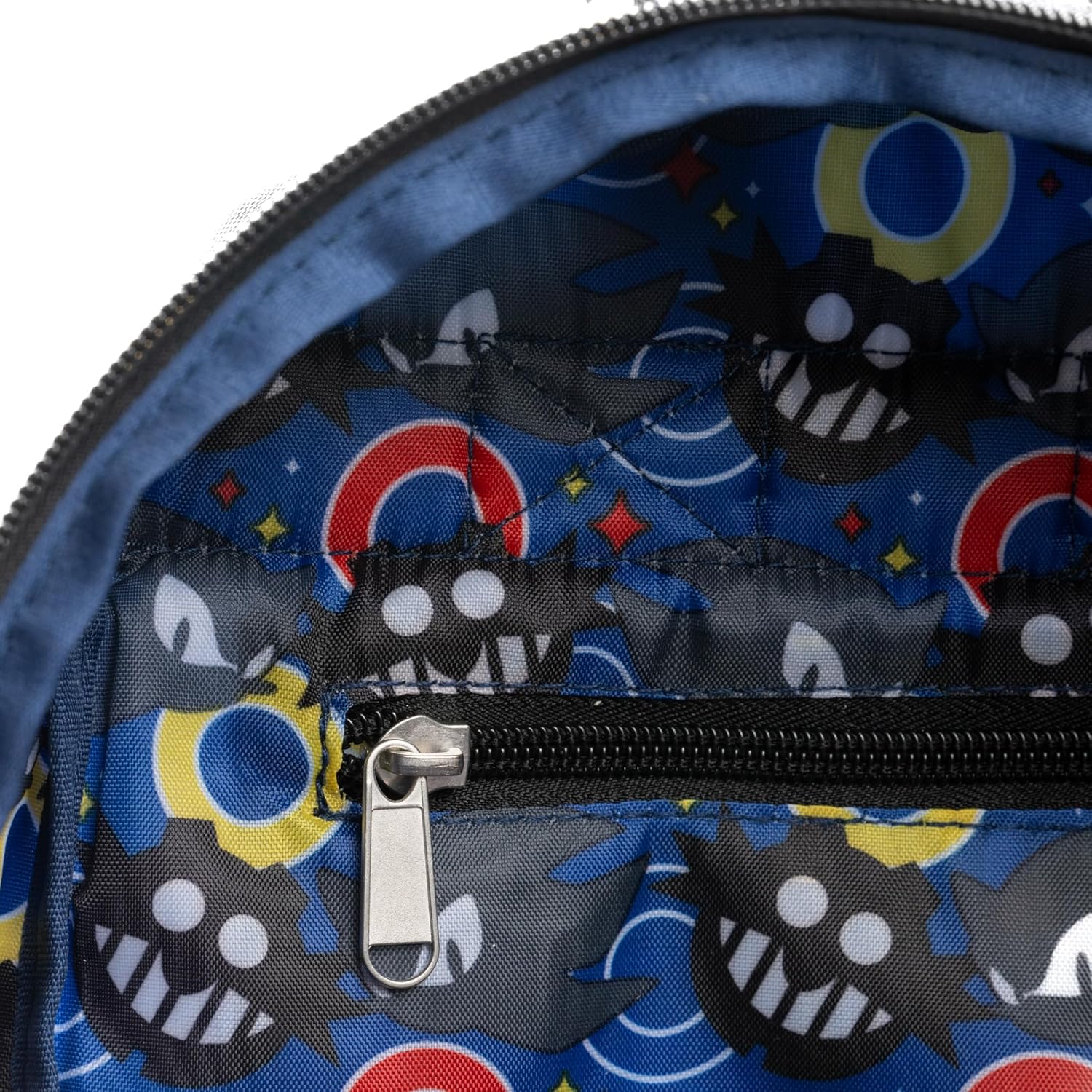 Sega Sonic Shadow Team Dark 13" Deluxe Nylon Mini Backpack - Image 7
