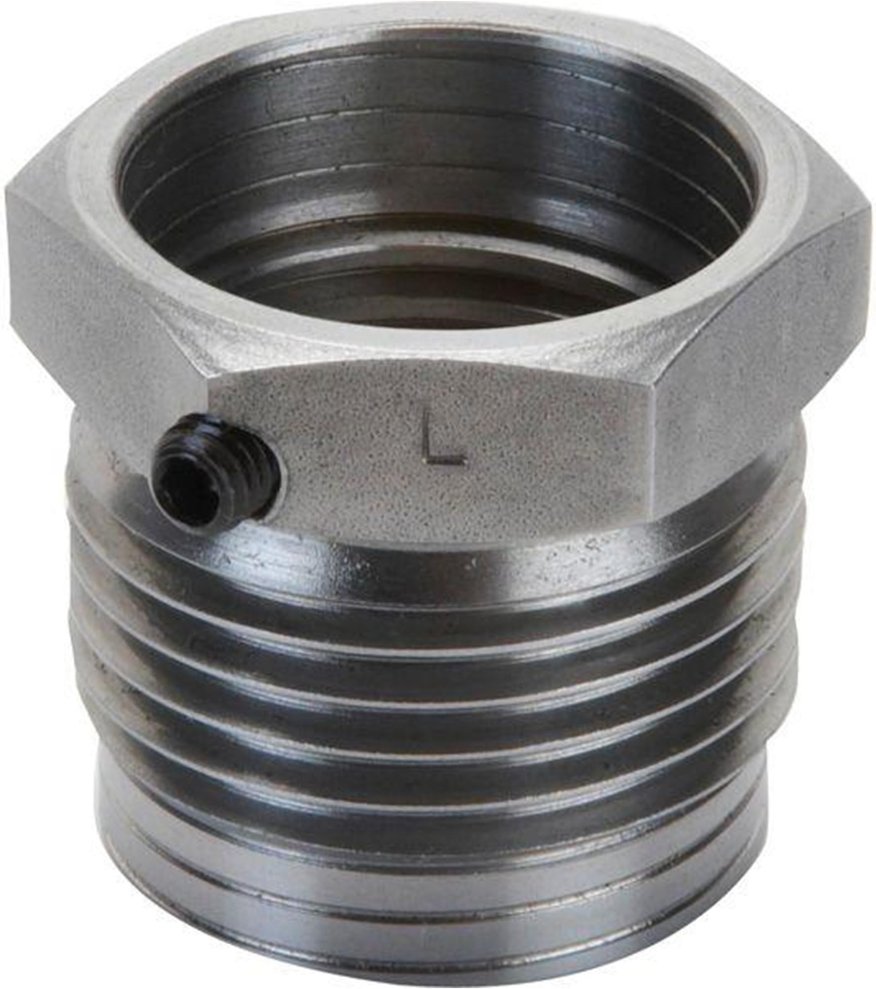 ILNS 1-1/4 Inch x 8TPI Thread Wood Lathe Chuck Insert/Adaptor (External M38 x 3.5, fits Nova Insert-Type Chucks to 1-1/4" x 8tpi spindles).