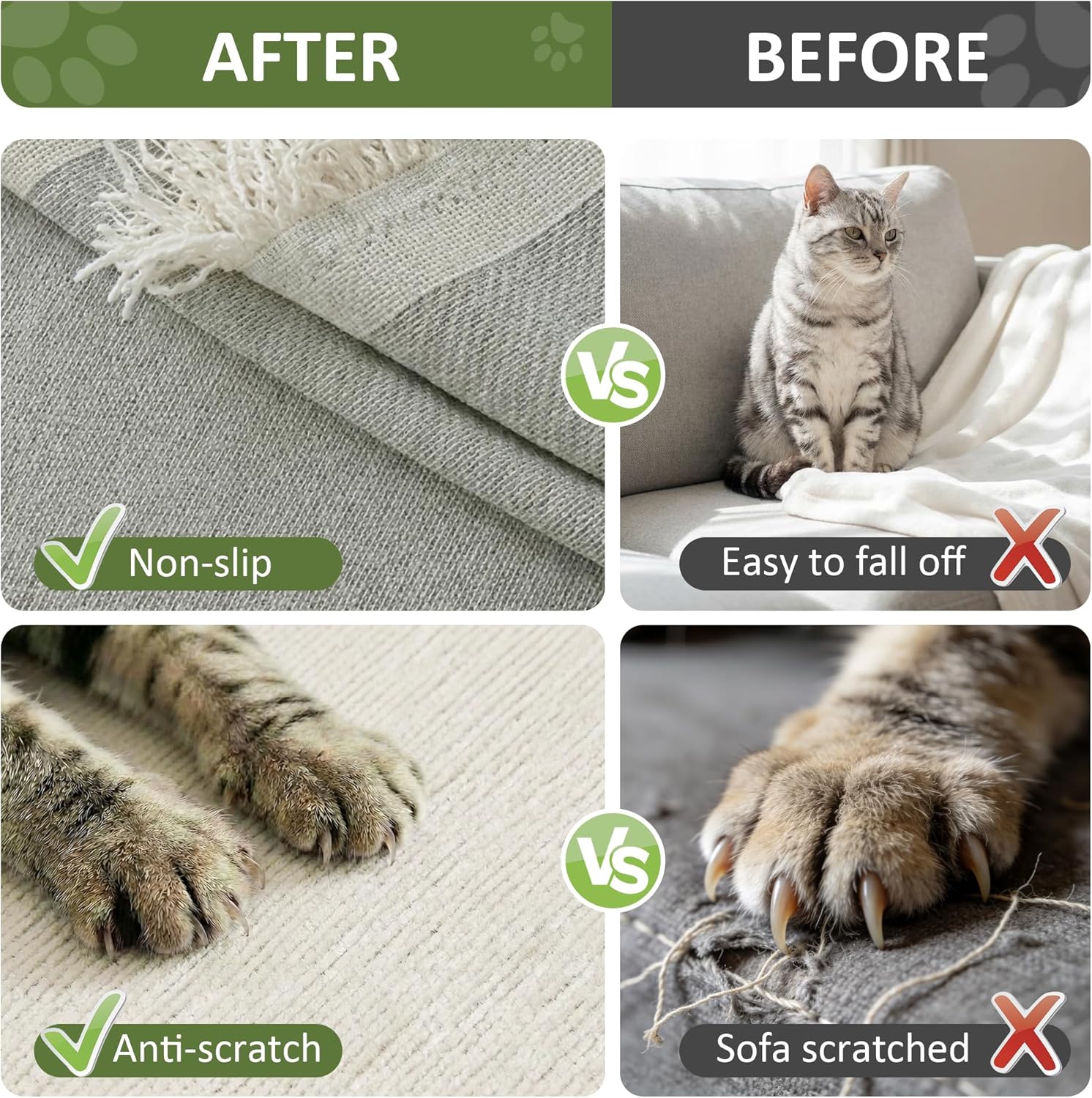 Pet Couch Cover for Dogs Sectional Sofa Covers Washable for 3 Cushion Couches, Chenille Beige Couch Cover Blanket Non Slip Pet Sofa Covers Protector for Dog Cats (71" x 134", Beige)