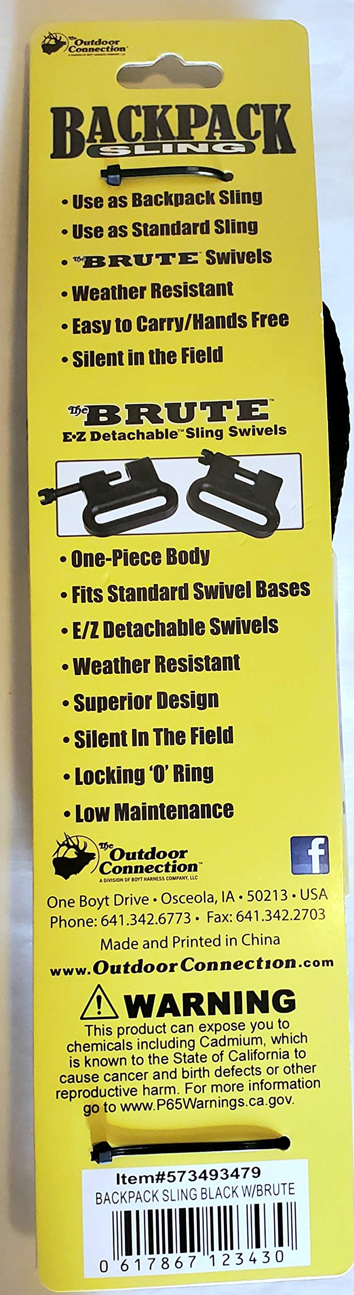 The Outdoor Connection Backpack Sling