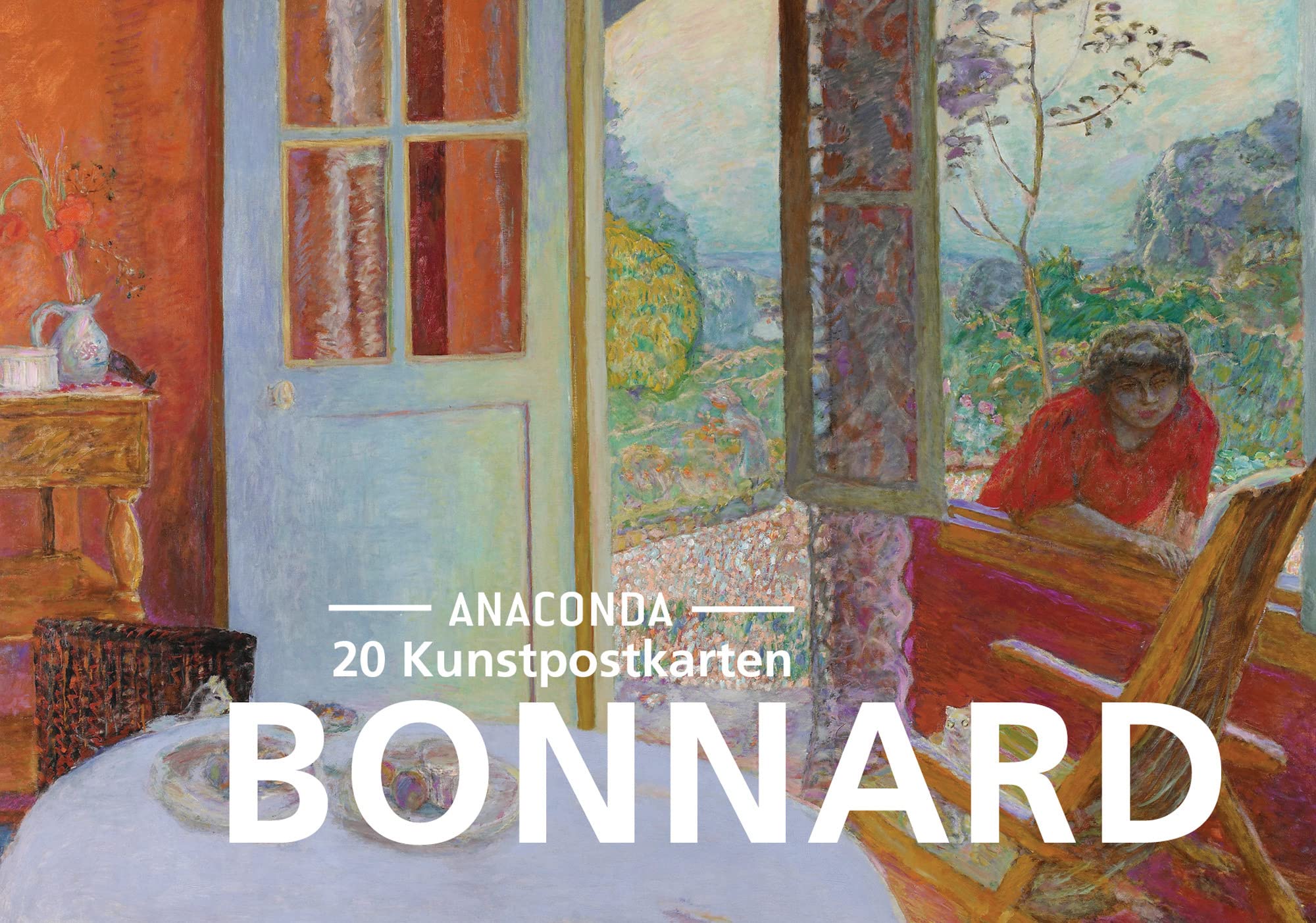 Postkarten-Set Pierre Bonnard: 20 Kunstpostkarten aus hochwertigem Karton. ca. € 0,25 pro Karte