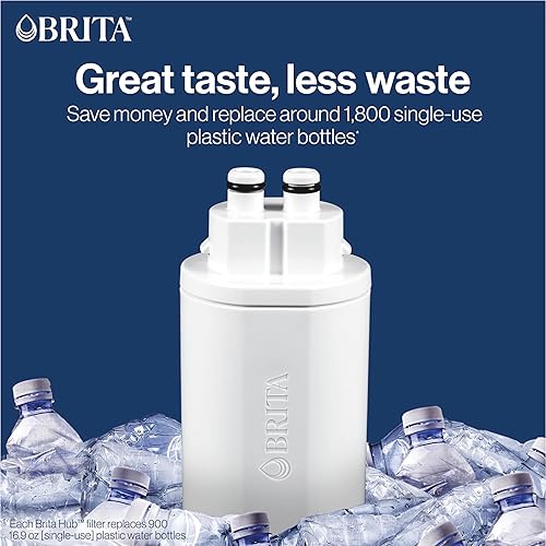 Miniatura 3 de Brita Hub Instant Potente sistema de filtro de agua para encimera, reduce más de 70 contaminantes, depósito de agua de 12 tazas, incluye filtro de