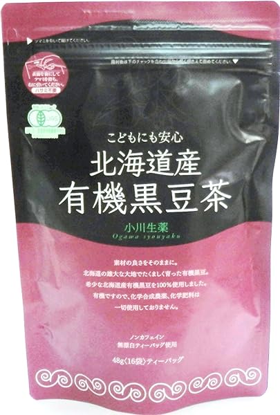 小川生薬 北海道産有機黒豆茶