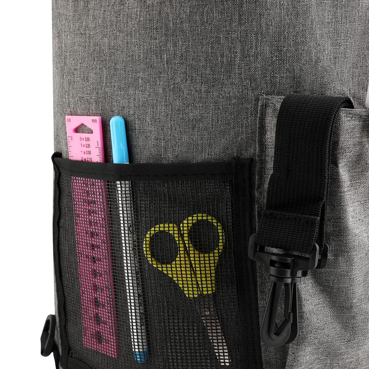 Borsa per Maglieria in Lana, Borsa per Ricamo in Tessuto Oxford Resistente per Maglieria, Borsa Portatile all'Uncinetto per Viaggi, Piccola Borsa per Maglieria Borsa per Ricamo per Maglieria