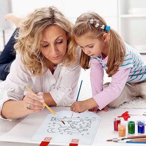 Miniatura 5 de Kacctyen 45 bolsas reutilizables de grafiti para colorear para niños, regalo de Navidad, cumpleaños, 9 estilos