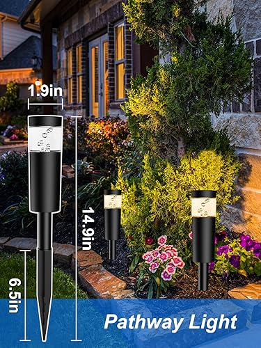 Miniatura 5 de Luces de camino de paisaje de bajo voltaje de 5 W con conectores, 12 V, iluminación de paisaje al aire libre, luces LED de camino con cable IP65,