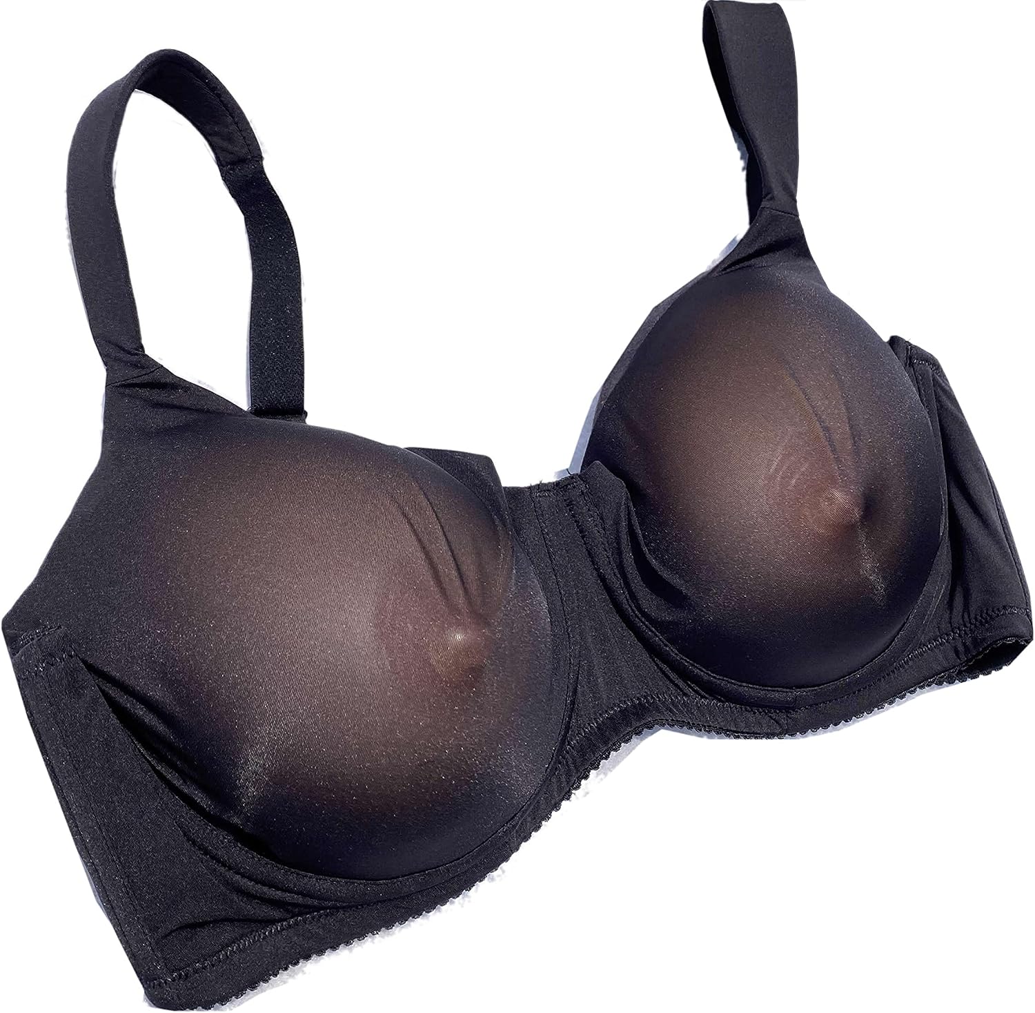 BIMEI Pocket Bra for Silicone Breastforms for Crossdress29 (36C, Black)