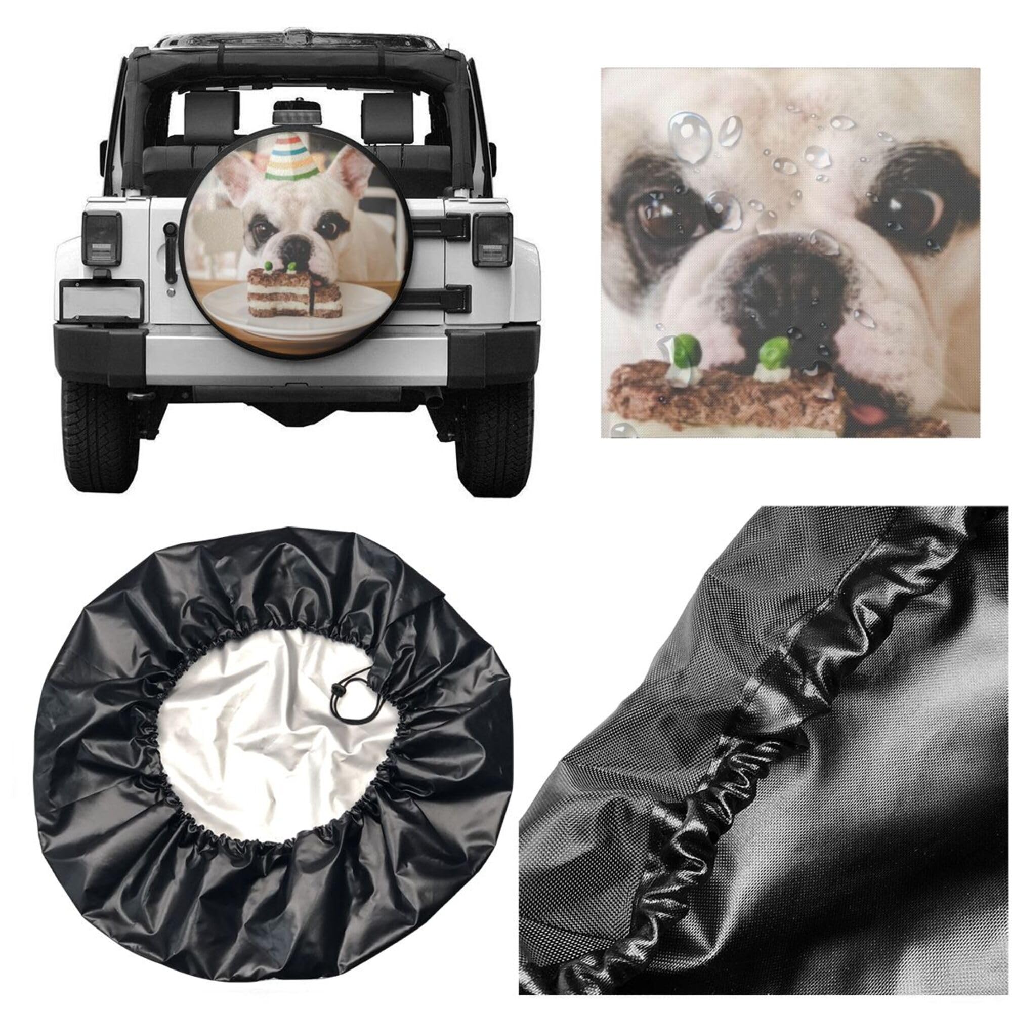 Personalisiert Reserveradabdeckung Mit Eigenem Foto - Stylisch & Praktisch