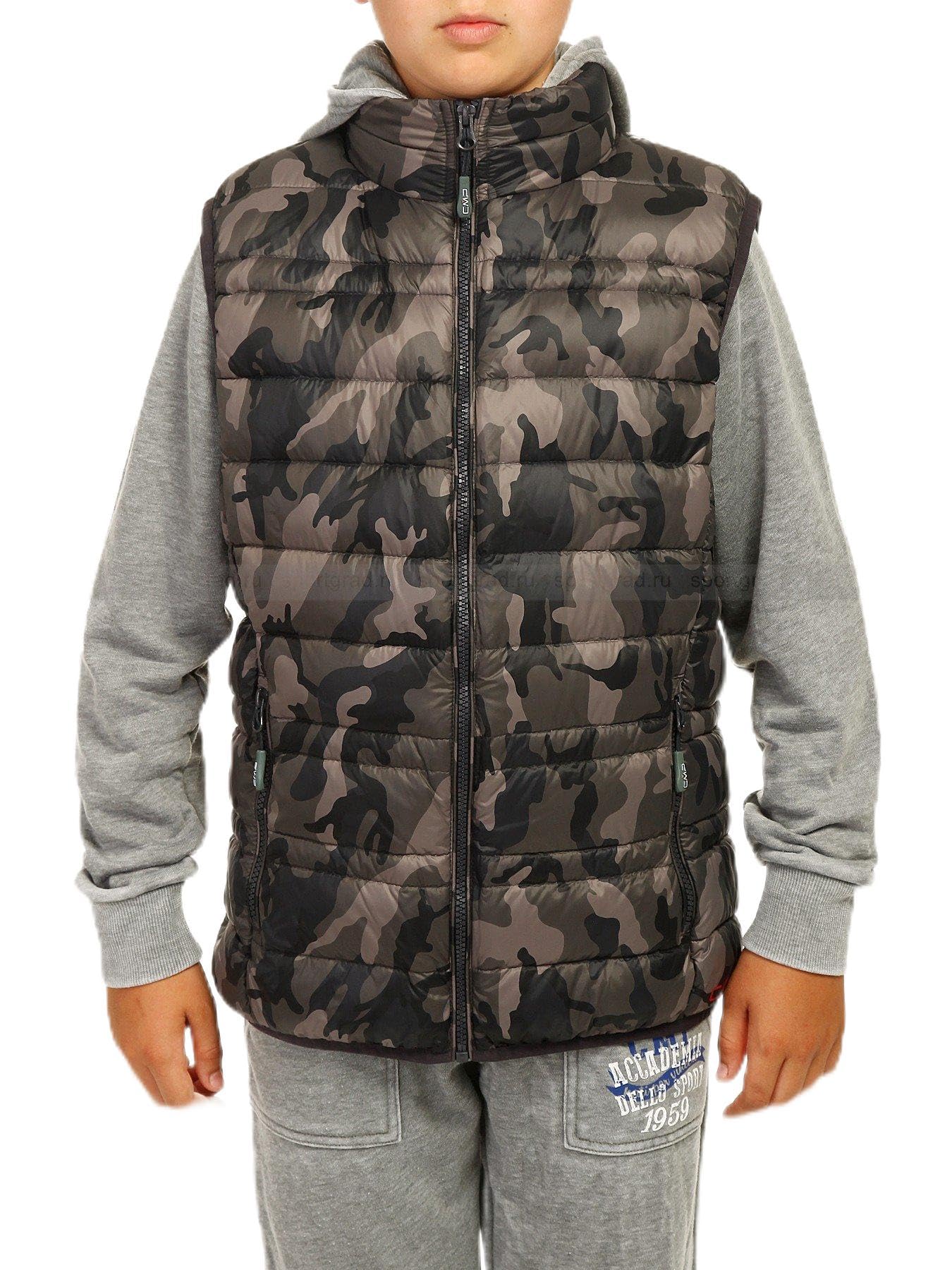 CMP Campagnolo Piumino Gilet Bambino 3Z50544 (Camouflage, 176)
