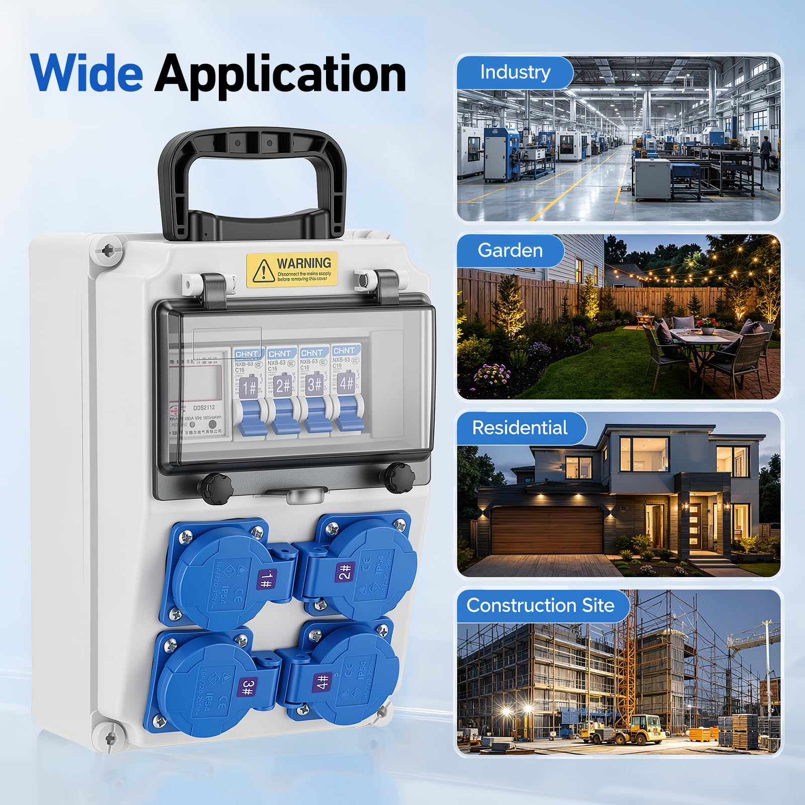 Coffret de Chantier 4×230V