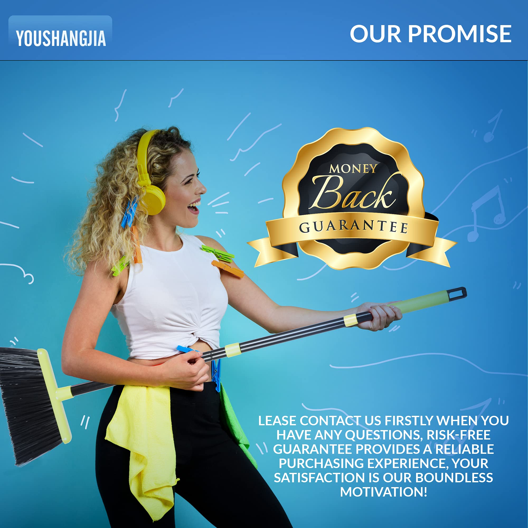 Buy Dustpan Combo Set Broom and Dustpan Set for Home Heavy Duty Kitchen