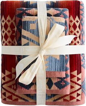 Pendleton 3 Piece Bath Towel Set, Bath, Hand, and Washcloth