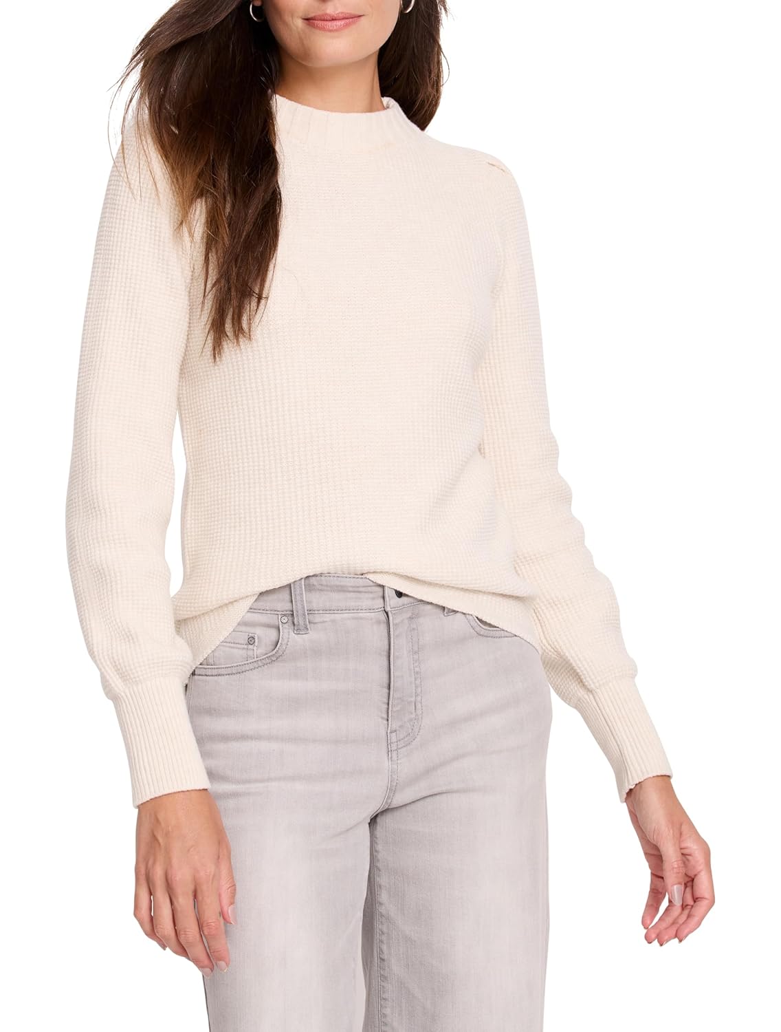 NIC Zoe Womens Waffle Stitch Sweater