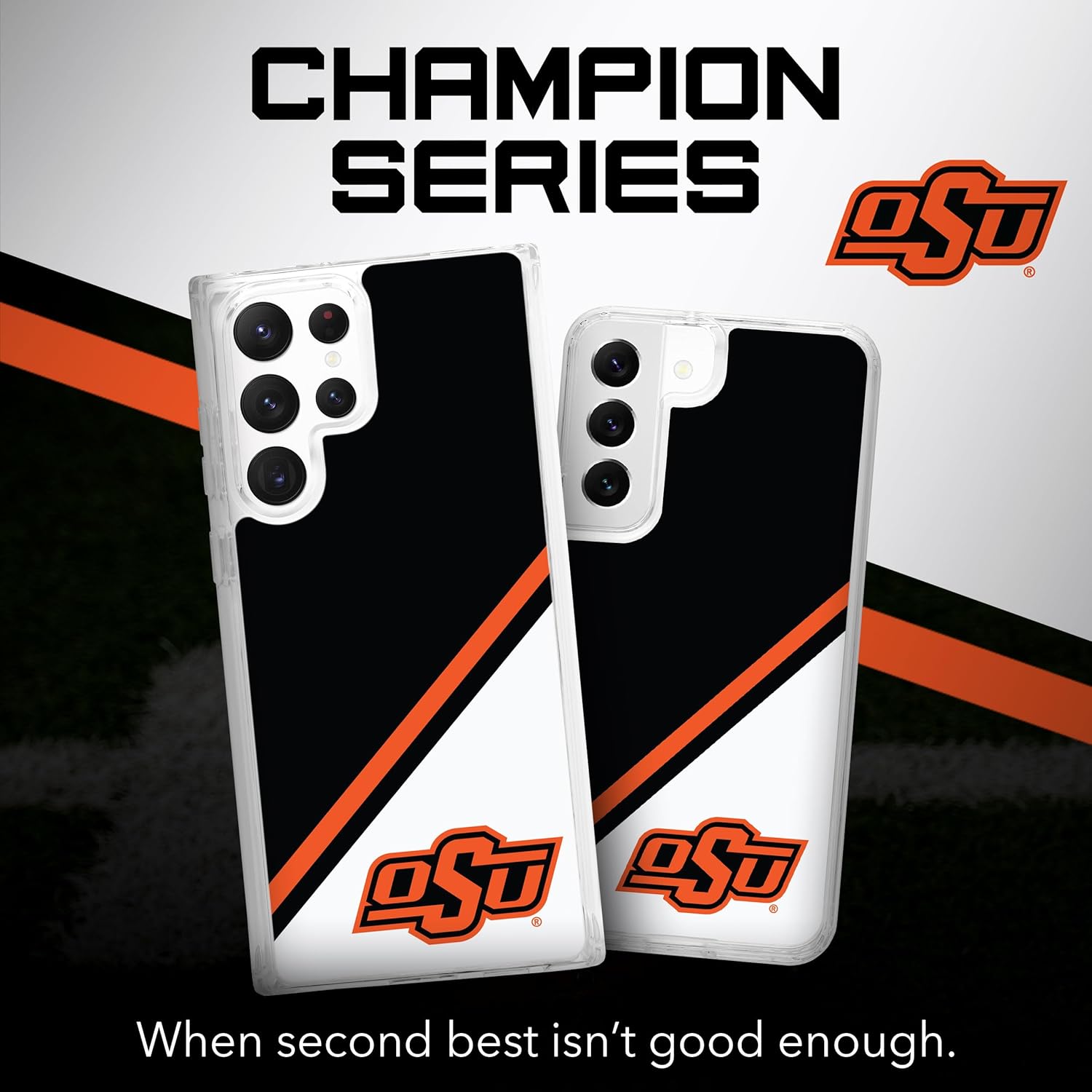 Affinity Bands Oklahoma State Cowboys HD Phone Case Compatible with Samsung Galaxy S23+ (Champion Series)