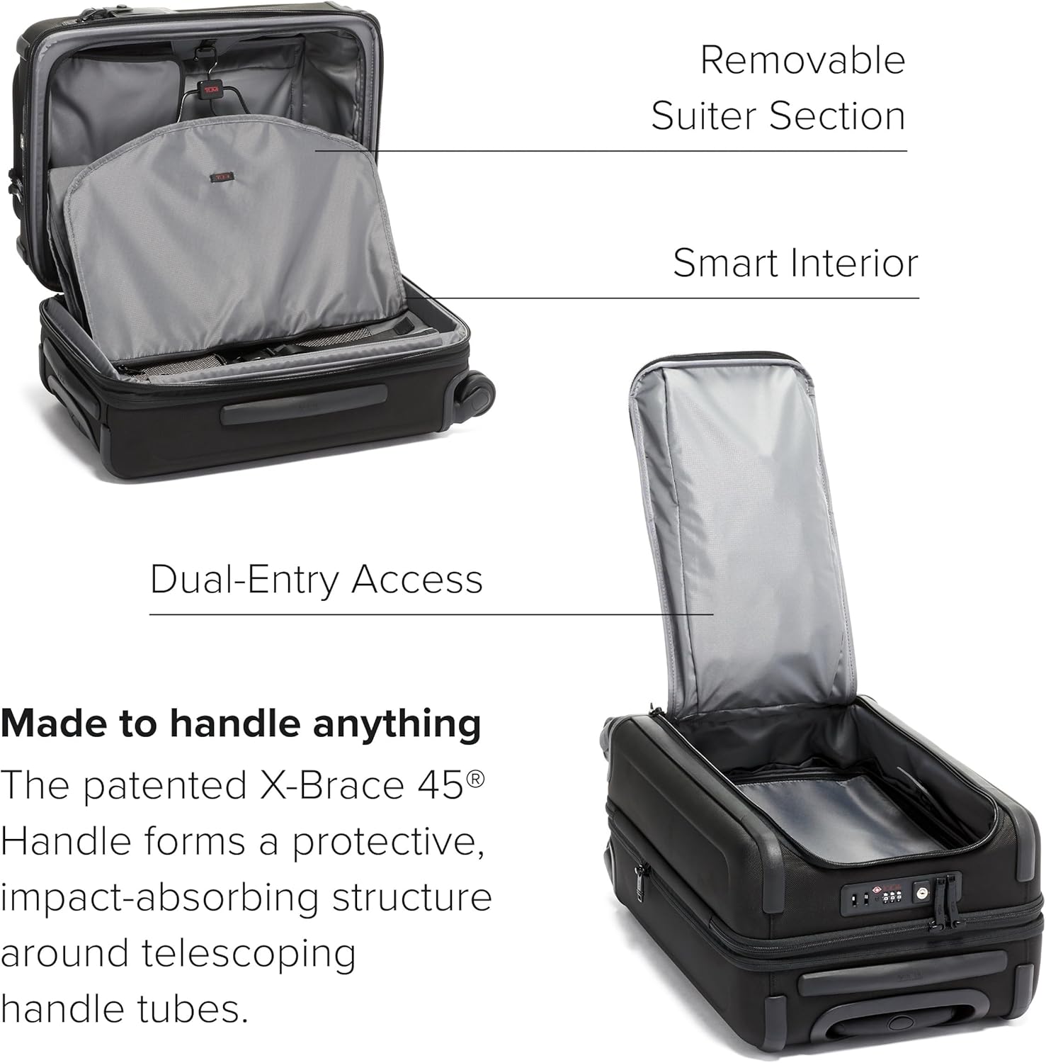 TUMI Alpha International Dual Access 4-Wheeled Liberia Ubuy