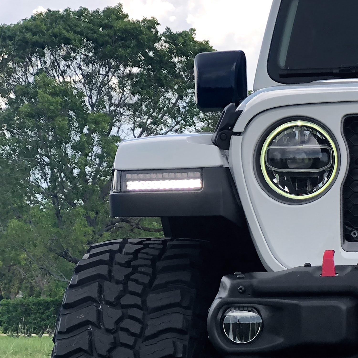 264148BK Led Fender Light